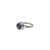 Composite Sapphire Sterling Silver Ring