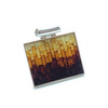 Mosaic Multicolor Amber Pendant