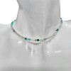 Green Fluorite Sterling Silver Necklace
