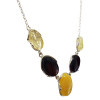 Amber Handmade Necklace Sterling Silver