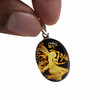 Amber Cameo/Intaglio Fairy Pendant