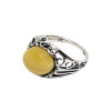 Butterscotch¬† Amber Sterling Silver Ring