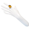 Cognac Amber Unisex Ring