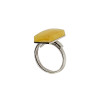 Butterscotch Amber MG Design Adjustable Ring
