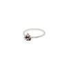 Cherry Amber Sterling Silver Small Ladybug Ring