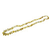 Citrine Color Amber Polished Necklace 28"