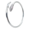 Sterling Silver Snake Cuff Bracelet
