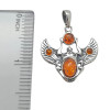 Egyptian Winged Scarab Beetle Pendant