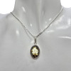 Rose Amber Cameo / Intaglio Pendant