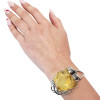 Citrine Amber Handmade Cuff Bracelet