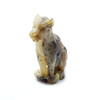 Natural Amber Carved Mountain Lion
