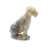 Natural Amber Carved Mountain Lion