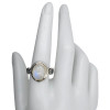 Moonstone & Gemstone Sterling Silver Ring