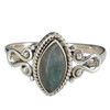 Labradorite Sterling Silver Ring --
