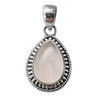 Rose Quartz Sterling Silver Pendant ....