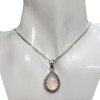 Rose Quartz Sterling Silver Pendant