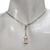 Rose Quartz Sterling Silver Pendant