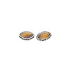 Tiger Eye Sterling Silver Stud Earrings ---