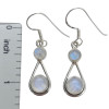 Moonstone Sterling Silver Dangle Earrings