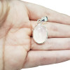Rose Quartz Sterling Silver Pendant