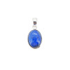 Lapis Sterling Silver Pendant ----