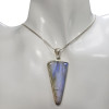 Labradorite Silver Pendant ----