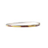 Multi-Color Amber Sterling Silver Bracelet -