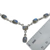 Labradorite Sterling Silver Necklace 16"