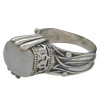 Moonstone Sterling Silver Ring (R-MS-6432-R)