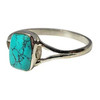 Howlite Sterling Silver Ring