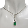 Green Onyx Sterling Silver Pendant