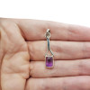 Amethyst Sterling Silver Pendant