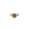Tiger Eye Sterling Silver Ring R-TG-4808-R