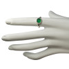 Green Onyx Sterling Silver Ring