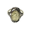 Citrine Amber Sterling Silver Ring R-CT-3227-A