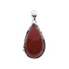 Cherry Amber Sterling Silver Pendant P-CH-3047-B
