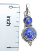 Lapis Sterling Silver Pendant