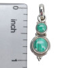 Malachite Sterling Silver Pendant