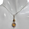 Tiger Eye Sterling Silver Pendant