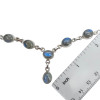6 Stone Labradorite 18‚Ä≥ Long Necklace