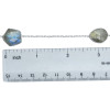 Faceted Labradorite Sterling Silver Necklace