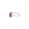 Garnet Sterling Silver Ring (R-GR-5412-R)