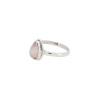 Rose Quartz Silver Ring