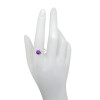 Amethyst Sterling Silver Ring (R-AM-5277-R)
