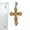 Tiger Eye Sterling Silver Cross