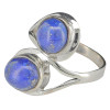 Lapis Sterling Silver Adjustable Ring
