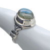 Labradorite Sterling Silver Ring