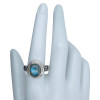 Labradorite Sterling Silver Ring