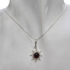 Sun Cherry Amber Sterling Silver Pendant