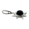 Sun Cherry Amber Sterling Silver Pendant